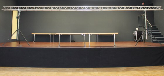 Alutraverse Traverse 3-Punkt auf Traversenliften