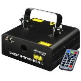 Laser für Tanzfläche mit blauen Strahlen mieten